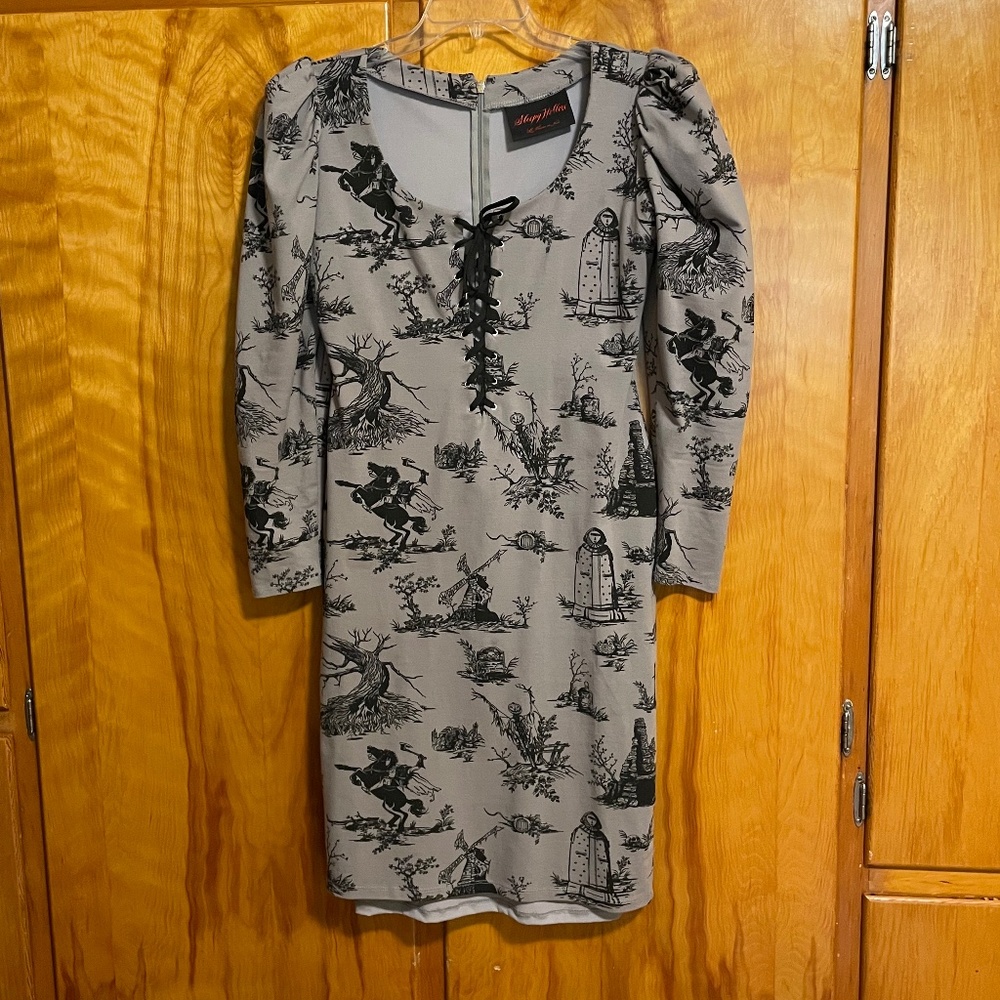 La Femme en Noir (Micheline Pitt) Sleepy Hollow dress (L)
